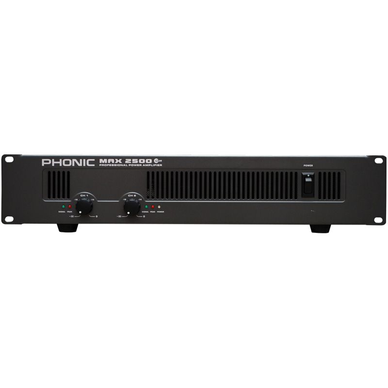 Phonic MAX 2500 Plus végerősítő Phonic MAX 2500 Plus végerősítő