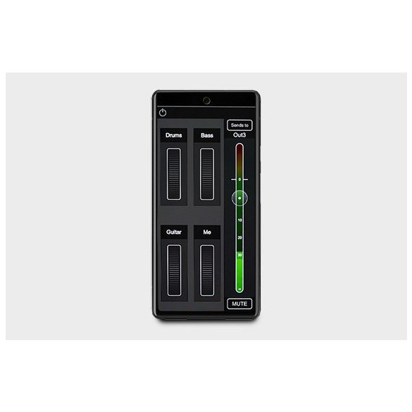 Allen&Heath CQ18T 18csatornás digitális keverőpult, dedikált Wi-Fi antenna, 16mikrofon/vonal bemenettel lokálisan, 6Mix + LR kimenet, 4FX, Bluetooth bemenet, SD kártya/USB felvételi lehetőség