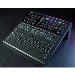   Allen&Heath QU-5D digitális keverőpult DANTE porttal, 16+1 Fader, 16mikrofon bemenettel lokálisan, 38 processzálható csatorna, 12 sztereó Mix + 4 mátrix + LR kimenet, 6 sztereó FX Processzor, SLINK Port
