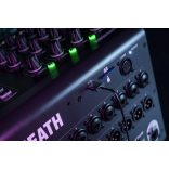 Allen&Heath QU-5D digitális keverőpult DANTE porttal, 16+1 Fader, 16mikrofon bemenettel lokálisan, 38 processzálható csatorna, 12 sztereó Mix + 4 mátrix + LR kimenet, 6 sztereó FX Processzor, SLINK Port
