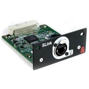 Allen&Heath Slink modul, közvetlen csatlakozás Slink, gigaACE, DX és dSnake formátumokhoz