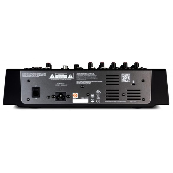 Allen&Heath ZEDi10FX hibrid kompakt keverő USB interfésszel effekttel