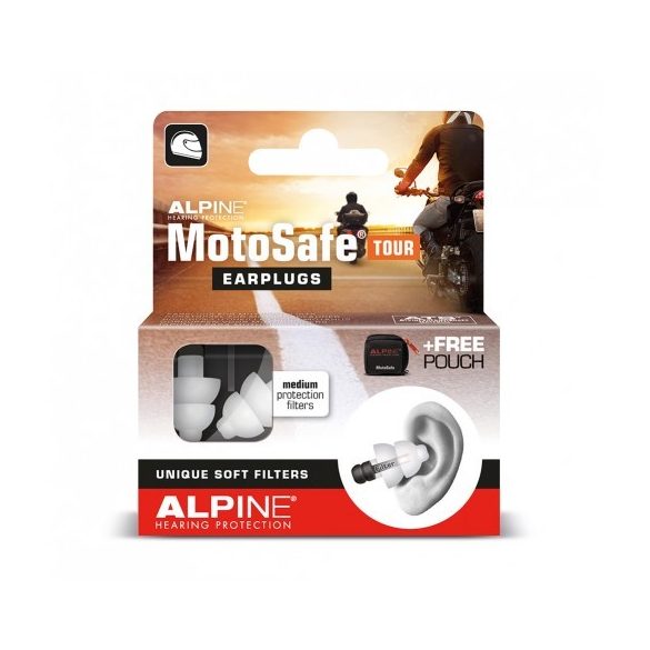 Alpine MotoSafe Tour - Szűrős füldugó motorosoknak