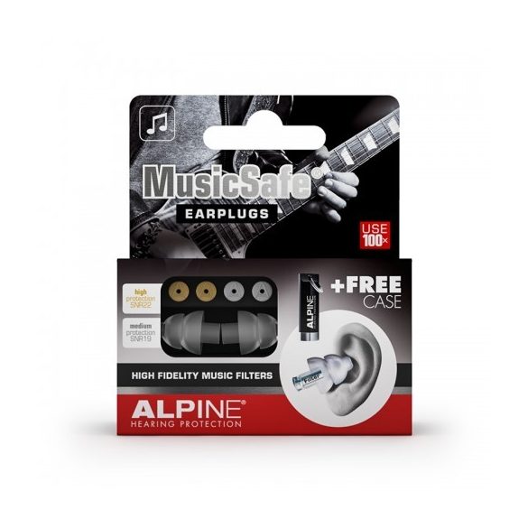 Alpine MusicSafe - Szűrős füldugó zenészeknek, DJ-knek