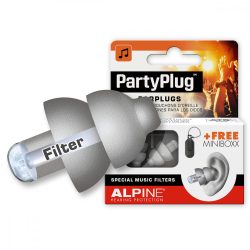 Alpine PartyPlug - füldugó buliba, koncertre, átlátszó