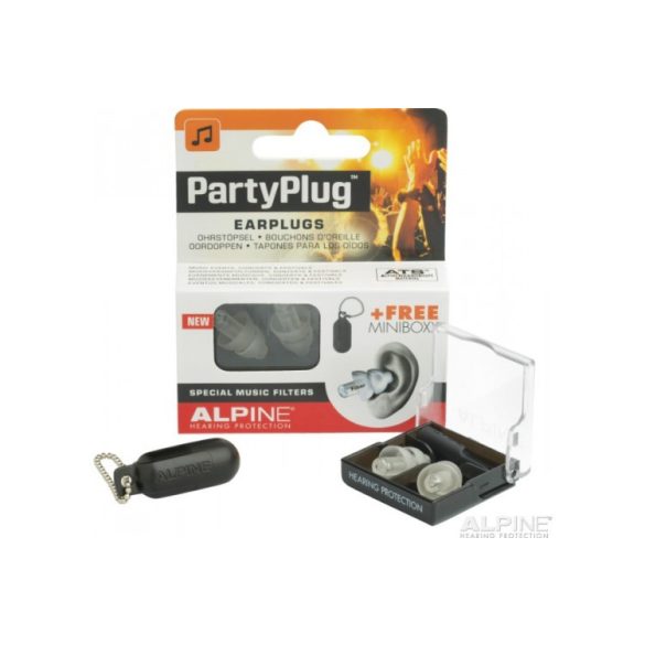 Alpine PartyPlug - füldugó buliba, koncertre