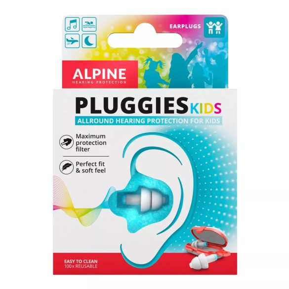 Alpine Pluggies Kids - Úszás, koncert, utazás - Füldugó gyerekeknek