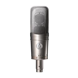   Audio-Technica AT4047MP, nagymembrános kondenzátor stúdiómikrofon, kapcsolható iránykarakterisztika, AT8449aSV rugalmas tartóval