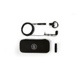 Audio-Technica ATM350W Kardioid kondenzátor hangszermikrofon fafúvós adapterrel