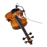 Audio-Technica ATM355VF, kardioid kondenzátor hangszermikrofon hegedű és fuvola adapterrel, tápadapterrel (AT8543)