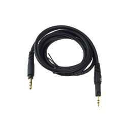   Audio-Technica ATH-M40X/M50X/M70X - Fekete egyenes kábel - 1.2m