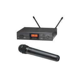   Audio-Technica ATW-2120BD, 2000 SERIES kéziadós vezetéknélküli mikrofon készlet PRO41 kardioid dinamikus mikrofonfejjel, D-sáv