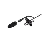 Audio-Technica BP899cW, szubminiatűr gömbkarakterisztikás klipsz mikrofon, fekete, Audio-Technica HRS csatlakozóval