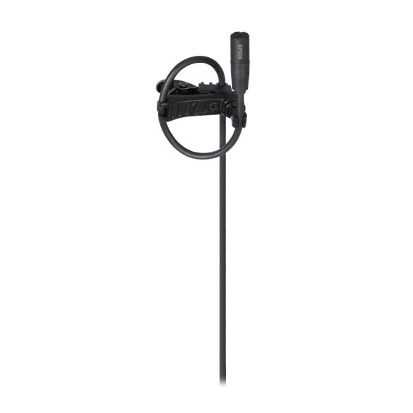 Audio-Technica BP899cW, szubminiatűr gömbkarakterisztikás klipsz mikrofon, fekete, Audio-Technica HRS csatlakozóval