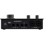 Audient iD14MK2, 24-bit/96 kHz USB3.0 BUS powered audió interface, 2x Class-A Audient Console Mic Preamp