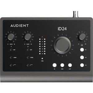 Audient iD24, 24-bit/96 kHz USB audió interfész, max. 10/14 IO