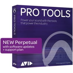   Avid Pro Tools örökös licensz, 1 éves frissítés és terméktámogatás, dobozos verzió