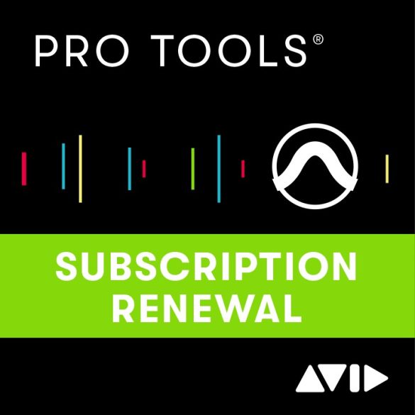 Avid Pro Tools előfizetés, 1 éves frissítés és terméktámogatás megújítása, elektronikus verzió