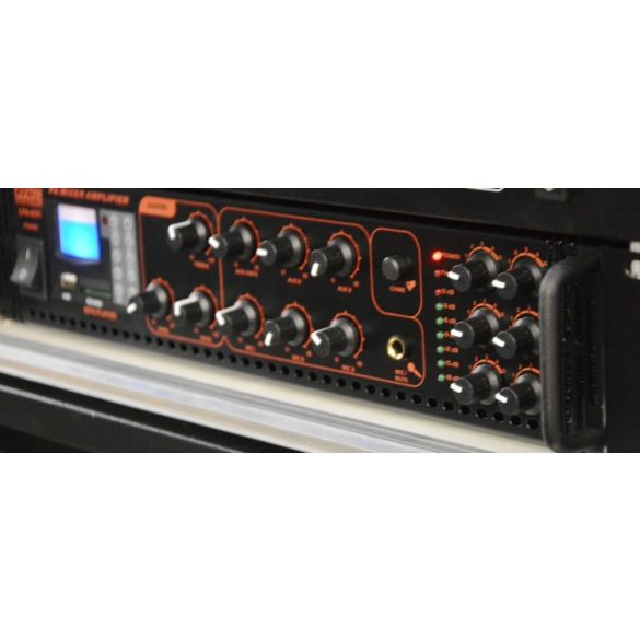 Castone CPA-120C 120W-os 100V-os keverő erősítő MP3 lejátszóval, rádió tunerrel, Bluetooth
