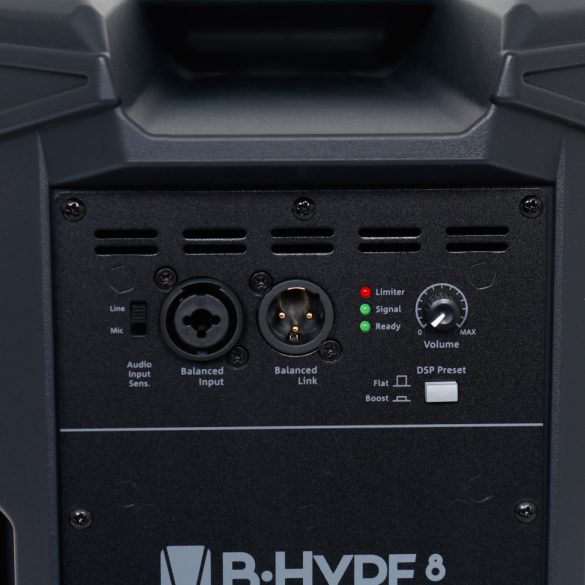 dB Technologies B-Hype 12 két utas aktív, műanyag hangdoboz, beépített erősítővel, 400W, 1x12" + 1x1" hangszóróval