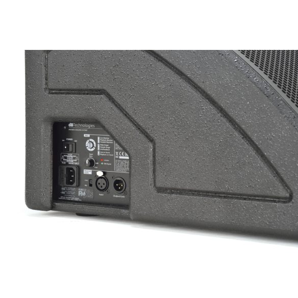 dB Technologies FMX 15 két utas aktív lábmonitor, beépített erősítővel, DSP-vel, 1200W, 1x15" + 1x1" koaxiális hangszóróval