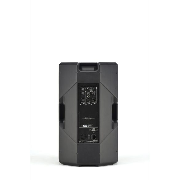 dB Technologies KL 15 két utas aktív, műanyag hangdoboz, beépített erősítővel, Bluetooth kapcsolattal 800W, 1x15" + 1x1,3" hangszóróval,  3 bemenettel