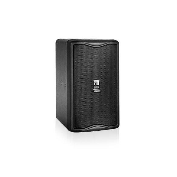 dB Technologies L 160 D két utas, kisméretű aktív, műanyag hangdoboz, beépített erősítővel, 160W, 2x6,5" + tweeter hangszóróval
