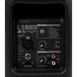 dB Technologies L 160 D két utas, kisméretű aktív, műanyag hangdoboz, beépített erősítővel, 160W, 2x6,5" + tweeter hangszóróval
