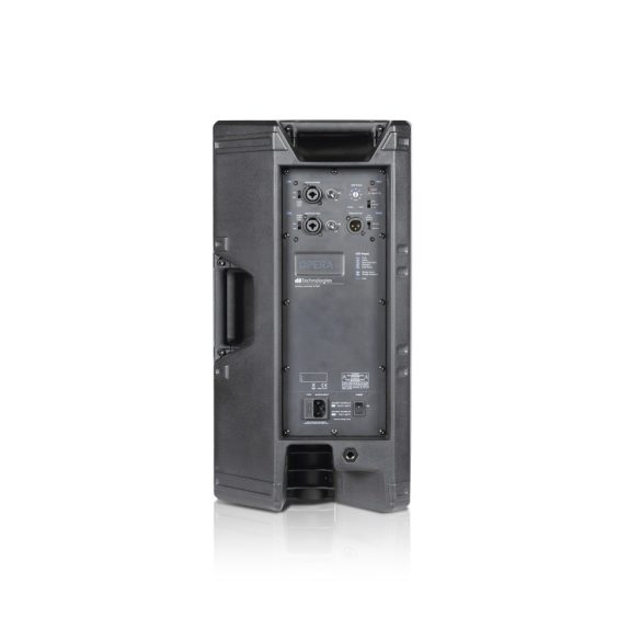 dB Technologies OPERA 10 két utas aktív, műanyag hangdoboz, beépített erősítővel, 600W RMS, 1x10" + 1x1" hangszóróval,  DSP-vel