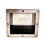 Hangfal csatlakozómező mélyített, nagy