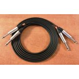 Garry P2J2J5 PROFI dupla jelkábel 2xTS (mono JACK)- 2xTS (mono JACK) 5m