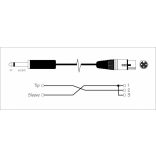 Garry PJXM10A Profi TS (mJack) – XLR mama mikrofonkábel 10m aszimmetrikus