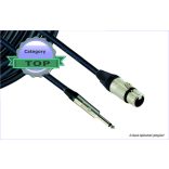 Garry PJXM5A Profi TS (mJack) – XLR mama mikrofonkábel 5m aszimmetrikus