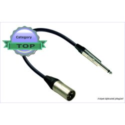   Garry PJXPA PROFI aszimmetrizáló TS (JACKpapa)-XLR papa toldó 15cm