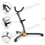 HERCULES DS530BB Alt/tenor szaxofon hangszerállvány + tok