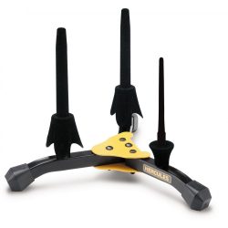   HERCULES DS543BB Fúvós hangszerállvány, 3 hangszer részére + tok