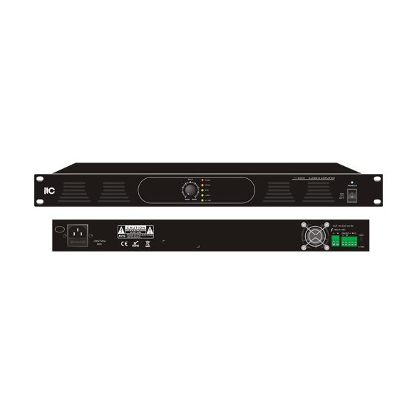 ITC T1240DS Digitális végerősítő 1 csatorna 240W 100V/4ohm 1U
