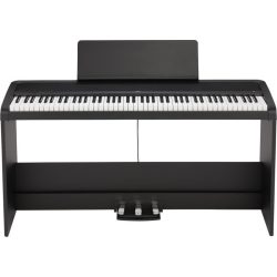   KORG B2SP fekete, digitális zongora, 88 billentyű, kalapácsmechanika, 3 pedál, USB midi és audiotartozék láb, fekete