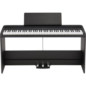 KORG B2SP fekete, digitális zongora, 88 billentyű, kalapácsmechanika, 3 pedál, USB midi és audiotartozék láb, fekete