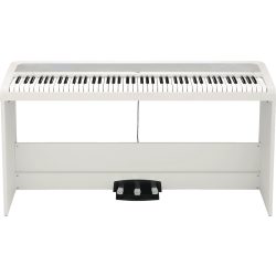   KORG B2SP fehér digitális zongora, 88 billentyű, kalapácsmechanika, 3 pedál, USB midi és audio tartozék láb, fehér