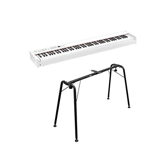 KORG D1WH fehér digitális zongora, 88 billentyű, RH3 kalapácsmechanika
