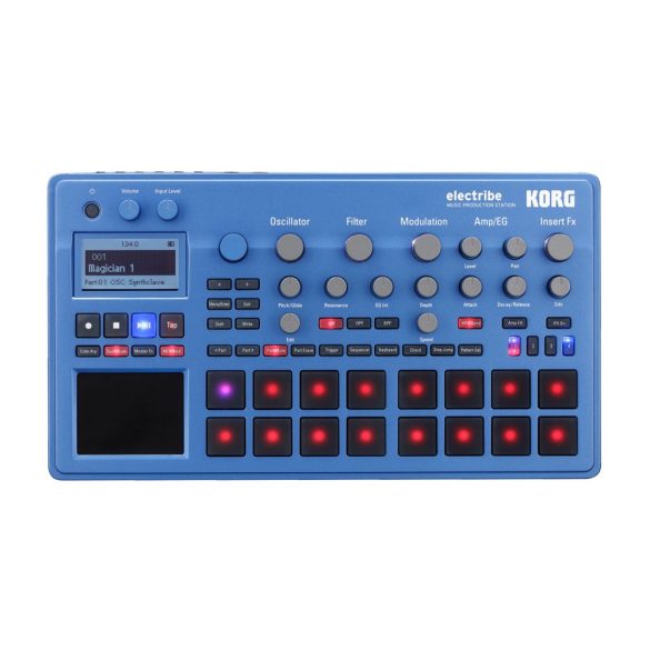 Korg ELECTRIBE Groovebox/szintetizátor, zenei munkaállomás - Kék