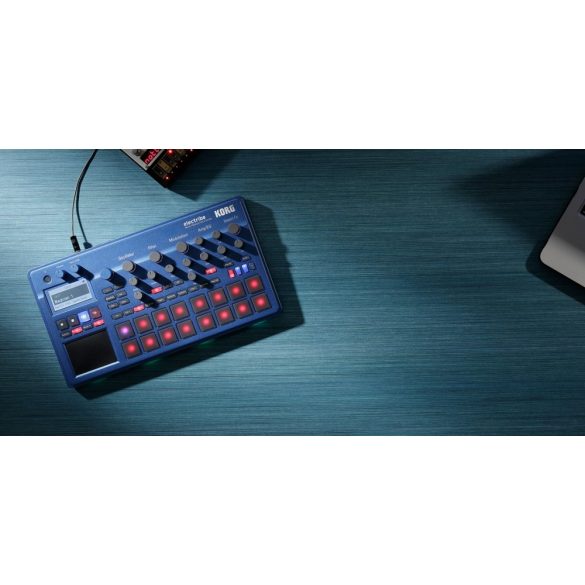 Korg ELECTRIBE Groovebox/szintetizátor, zenei munkaállomás - Kék