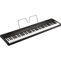   KORG L1 LIANO, digitális zongora, 88 billentyű naturális mechanika, USB MIDI, fekete