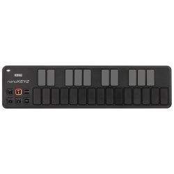 KORG NANOKEY2-BK, 25 billentyűs, USB MIDI-vezérlő, fekete