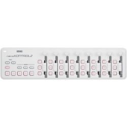 KORG NANOKONTROL2-WH, Kompakt USB MIDI-kontroller, fehér