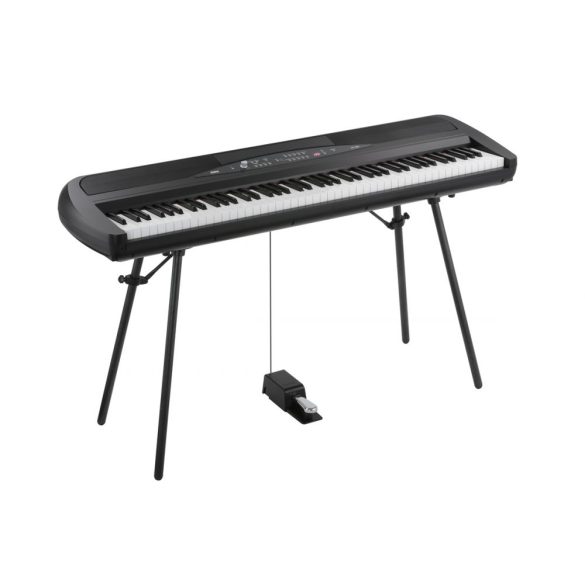 Korg SP-280 Digitális zongora, láb+hangszóró - Fekete