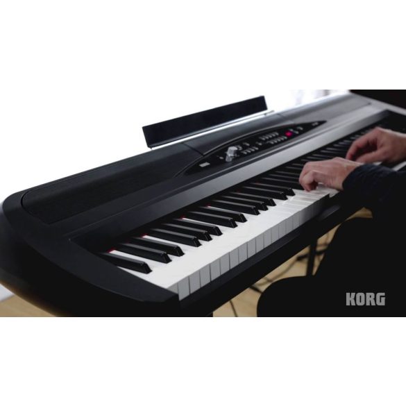 Korg SP-280 Digitális zongora, láb+hangszóró - Fekete