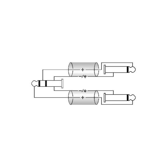 Klotz AT-CJ0300 JACK-RCA dupla kábel, 3 m