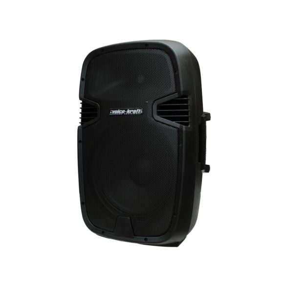 Voice-Kraft LK-1679-2-15B Aktív műa. hangfal, 15", 200/400W, FM rádióval, MP3, távirányító, Bluetooth, passzív hangfal kimenet